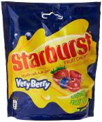 Starburst Fruit Chews Very Berry, 165 G Imported