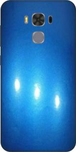 SRG INFOTECH Asus Zenfone 3 Max Mobile Skin (Blue Sparkel Gloss)