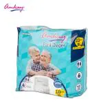 Amkay White Pant Type Diapers For Adults, Size-L (Pack Of 1*10 Unit)