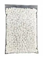 PUJAHOME Premium Quality Phool Batti Round Cotton Kesar White Wicks For Pooja | Diya Batti for Pooja | Handmade Cotton Wicks | GOL Diya Batti For Home Pujan - Natural White (Pack of -500)