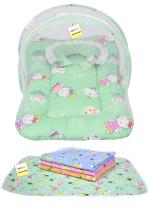 Kwitchy New Born Baby Mosquito Net Bed With Bed Protector