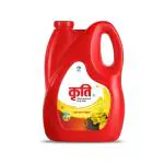 Kriti Refined Mustard Oil - 5L Jerry Can (Pack of 1)