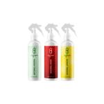 Regince Natural Room Air Freshener Mogra, Rose, Lemon Spray (3 x 200 ml) Spray Combo - 600mL(Pack of 3)|Water based long lasting Fragrance for Home, Office & Car |Long Lasting Fragrance