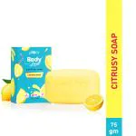 Plum BodyLovin' Lemme Lemon Bathing Soap | All Skin Types | Lemon Fragrance | Non-Drying | Sulphate-Free | 100% Vegan