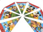 Hippity Hop Multicolor Mickey Mouse And Friends Theme Character Banner