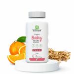Vi Prime Health and Beauty Organic Dusting Powder for Babies and Kids | Control Itchy & Dry Skin, Moisture Protection - Paraben-Free Soothing Dusting Powder for Diaper Rash - 100 gm