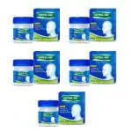 Orthoaid Pain Relief Balm Pack of 5 (10 ml each) - Relieves From Headache, Backache & Muscular Pains