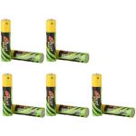 Tuscan Gold AAA 1100mAh Green Rechargeable Ni MH Battery Pack of 5
