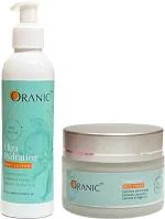 ORANIC Plant Derived Body Lotion and Face Cream Paraben and SLS Free Orange Peel Extract (pack of 2)