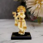 StatueStudio Polyresin Krishna Idol Car Dashboard