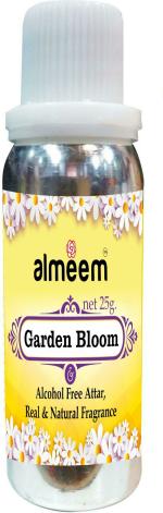 Almeem Garden Bloom Chameli, Champa, Blue Lotus, Floral Attar for Men and Women, 25 ml