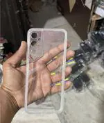 Fastship Rubber Back Cover for Tecno LG7n / POVA 4 - Transparent