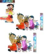Themehouseparty Multicolor Chhota Bheem Sticker Combo