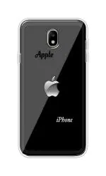 STORESOME Galaxy J7 Pro Multicolor Lightweight, WaterProof, Anti Scratch Apple Theme Back Cover