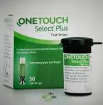 OneTouch Select Plus 50 Test Strip (Only Strips) Green