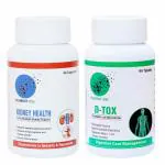 Element One Kidney Health Supplement With D-Tox Allproblems Kidney Detox And Cleanse Urinary Tract Infectionuti And Creatninesupport, Natural Bladder Cleanse With Powerful Herbs