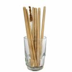 Bamboo Straw Pack of 6 with one starw cleaner ( sisal fiber straw)