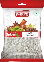 V pure - Fresh Sabudana 400gm | Tapioca Pearls | Whole Sago | Fast & Upvas