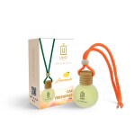 UNO Aroma Lemonade Fragrance Car Freshener Hanging With Amazingly Long Lasting Scent (15ml)