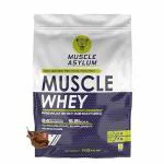 Muscle Asylum Premium 1kg Whey Protein Blend - 24g Protein Per Serving For Muscle Building & Recovery (Double Chocolate),25 Servings