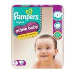 Pampers Active Baby Diapers (M) 90 count (6 - 11 kg)