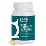 Qraa Men Liver Strong Capsules For Cleanses, Detoxifies and Purifies The Liver- 30 Capsules