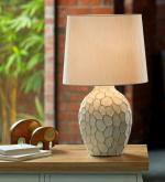 Pinachi Homes Table Lamp, Wooden Table Lamps for Bedroom, Lamps for Home Decoration, Bed Lamps for Bedroom, Table Lamp for Living Room, Home Decor Items, Side Table lamp for Bedroom