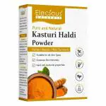 Elecious Kasturi Haldi Powder for face (100 grams) | Wild turmeric powder for glowing skin | Kasturi Manjal for All Skin types| 100% Natural, Chemical-free, Perseverative-free