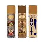 Lomani Remy Latour Cigar And Do It And El Paso Deodorant Spray, 200 Ml (Pack Of 3)