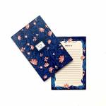 Happening Hippo | to-Do List | Tracking & Scheduling | 90 GSM | 52 Pages | 4 * 6 inch | Hand Illustrations | Digitally Printed (Blue Garden)