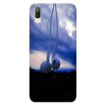 MobiEra Vivo V11 Pro Multicolor Music Earphone Design Plastic Hard Case Cover