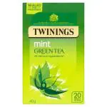 Twinings Green Tea Early Grey, 2 Pack, 2 x 40 g