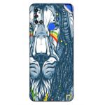 GADGETSWRAP Printed Vinyl Skin Sticker for Tecno Spark 6 Air - Tribal Lion