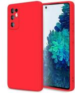 KrKis Oppo F19 Pro Plus 5G, Oppo F19 Pro Plus, Oppo F19 Pro Plus Red Silicon Grip Case Back Cover