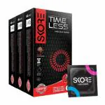Skore Climax Delay Condoms (Time Less) 10N (Pack of 3)