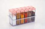 BREATHLESS Kitchen Spice jar Masala Box Tea Coffee & Sugar Container ( Pack of 6 )