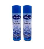 Aero care Poppy Cool Air Freshener - Pack of 2 - 320ml Each | Room Fragrant Spray | A Wave of Freshness