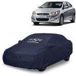 Kingsway 100% Tested Waterproof & Dustproof Car Body Cover with Mirror Pockets Hyundai Verna 2011 - 2016 Model, Color : Grey