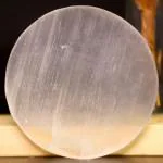 Crystal Divine Selenite Plate To Charge Crystal Selenite Charging Plates Selenite Stone Crystal Charging Plate Selenite Crystal Charging Plate Selenite Plate For Charging Crystal Plate For Vastu