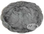 M.G Enterprise Wool Yarn, Felting Roving Grey 40 Grams.