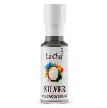 Le Chef Premium Metallic Oil Candy Food Color - Silver | 40 ml