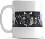Shieldsmore BTS Bangtan Boys Vogue Printed Microwave Safe White Ceramic Coffee (350 ml) Design 14 Ceramic Coffee Mug (325 ml)