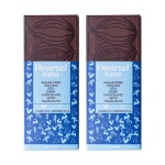 Daarzel Keto Sugar Free 65% Dark Protein Chocolate bar with Hazelnut Sweetened with Stevia All Natural Lactose Free Low carb Maltitol Free High Protein 50 gm x 2