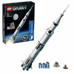 Jaiman Toys LEGO Ideas NASA Apollo Saturn V,Analytical Skill,Multicolor, 299 Pcs