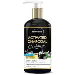 StBotanica Activated Charcoal Hair Conditioner, Deeply Purifies and Removes Impurities, Refreshing Menthol With Organic Olive Oil, Shea Butter, Oats & Wheat Protein, 300 ml