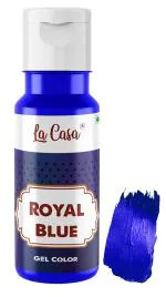 La Casa Metallic Gel Food Color - Royal Blue 40 Ml