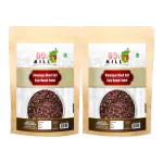 90's MILL Kiln Fired Kala Noon Exotic Mineral Rich Black Salt Fresh Himalayan Black Salt | Black Salt Grinder Perfect for Chaats, Chutneys, Salads, Fruits, Grilled Chicken-400GM*2Pack