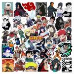 CodersParadise Pack of 56 Naruto Anime Aesthetic Vinyl Stickers For Laptop, Journal, Bike Helmet, Diary, Guitar, Mobile Case - Waterproof - Codersparadise