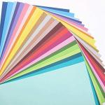 ECLET Assorted Paper A4 Double Sided Art and Craft Sheet (Pack of 100)