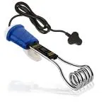 Axmon Immersion Rod Water Heater l 1500 Watt Portable [Shock Proof] Electric Immersion Rod with Stainless Steel Body & Copper Heating Element Hot Water Heater l BLUE Color May Vary